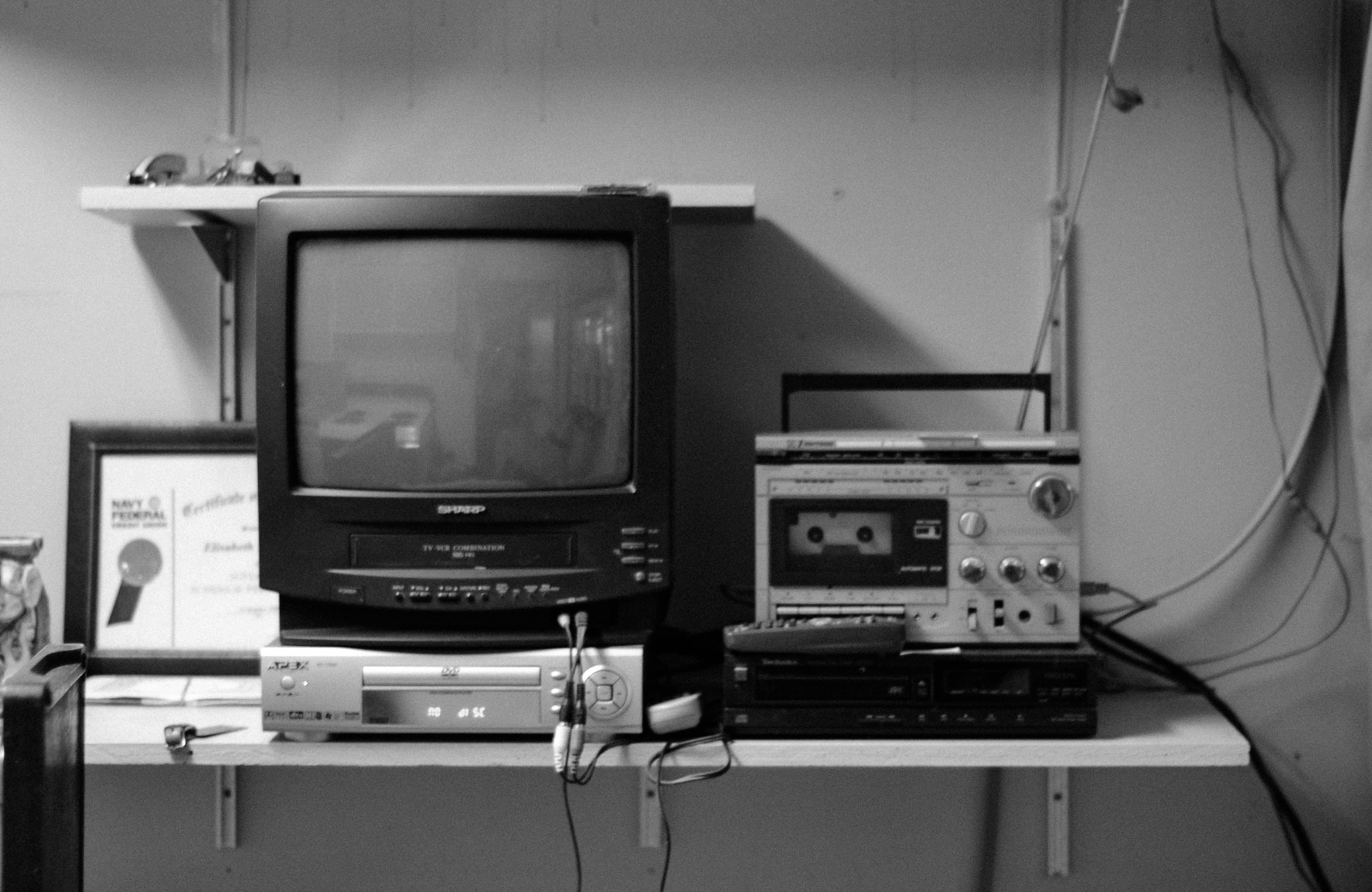 A television setup